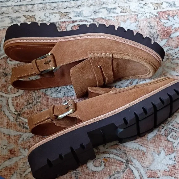 Donald Pliner Slingback Loafers 9.5M - Picture 3 of 4